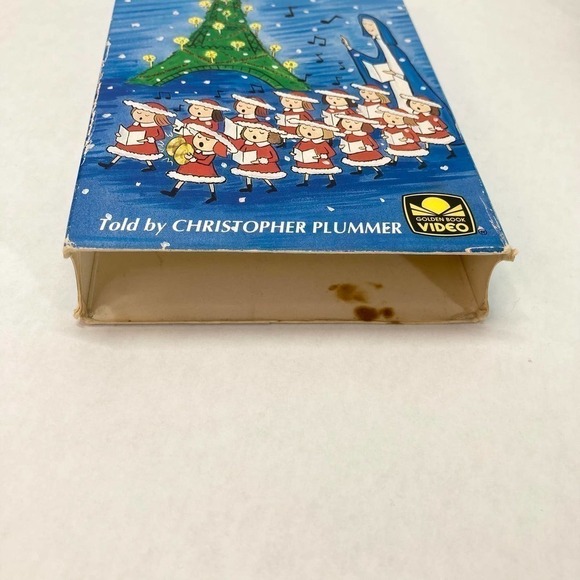 Vtg Madeline's Christmas VHS 1990 Christopher Plummer Golden Book Video VHS Tape - Picture 10 of 10